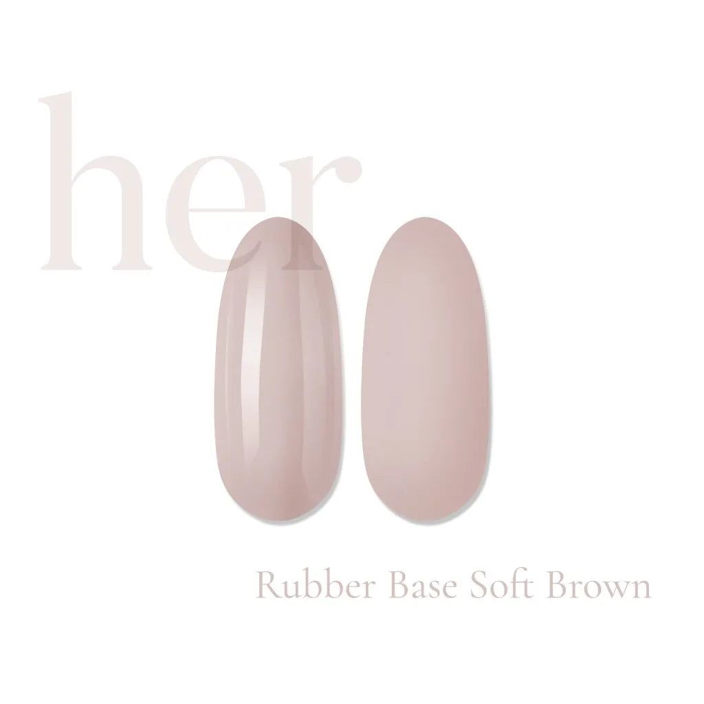 Rubber Base SOFT BROWN