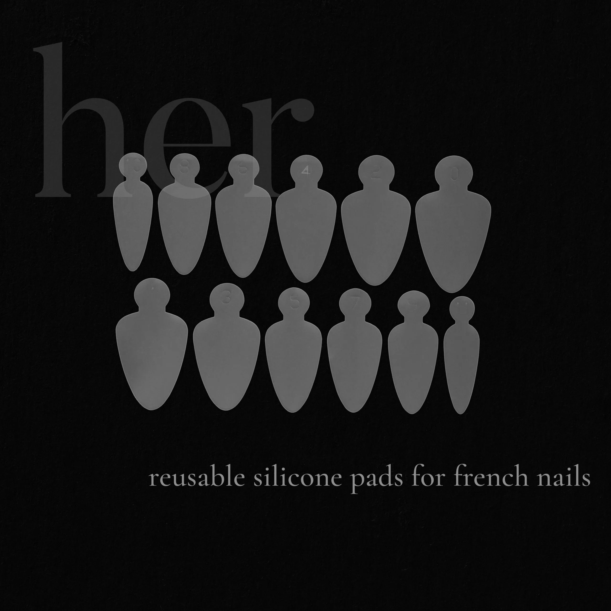 FRENCH SILICON PADS