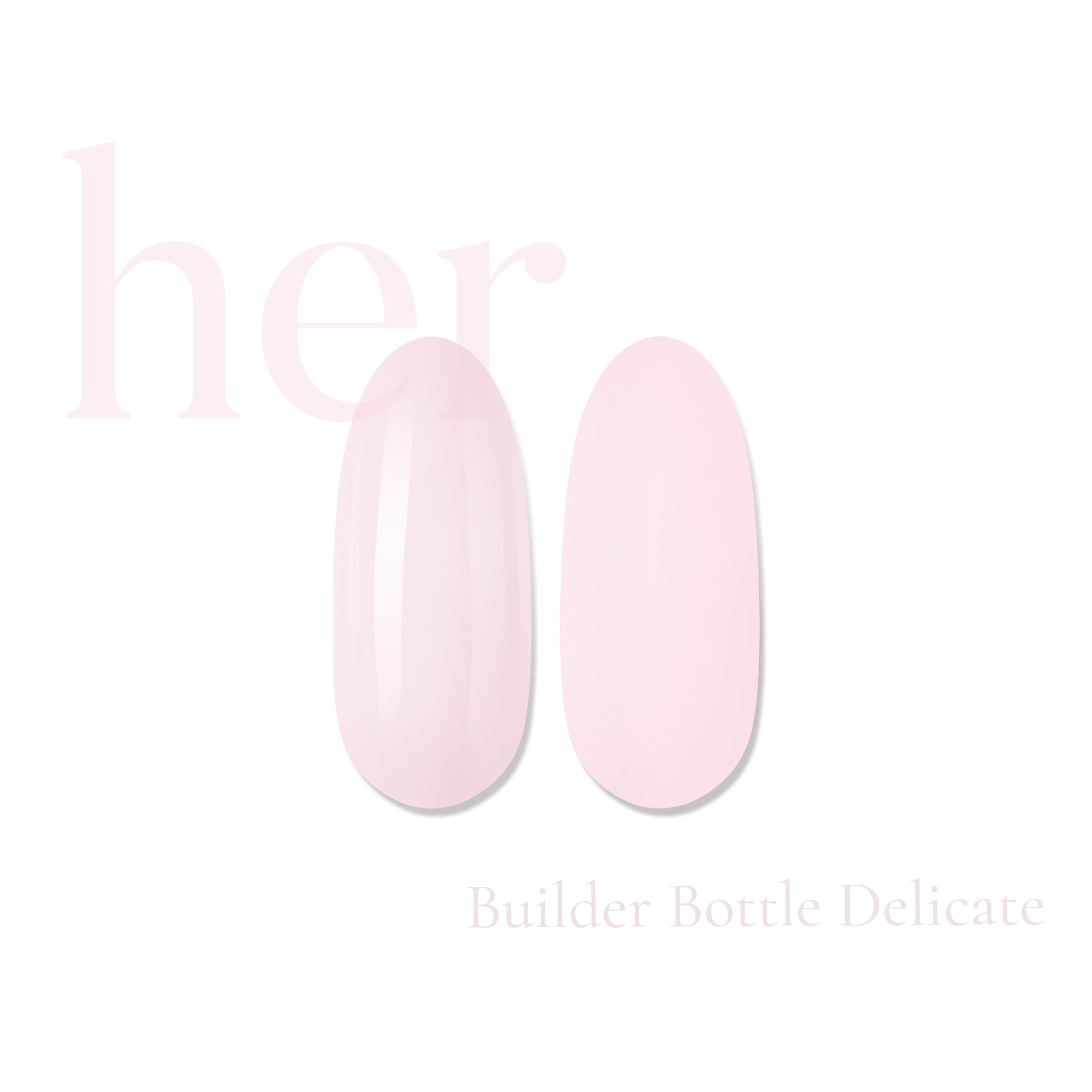 BUILDER BOTTLE DELICATE – HEMA FREE