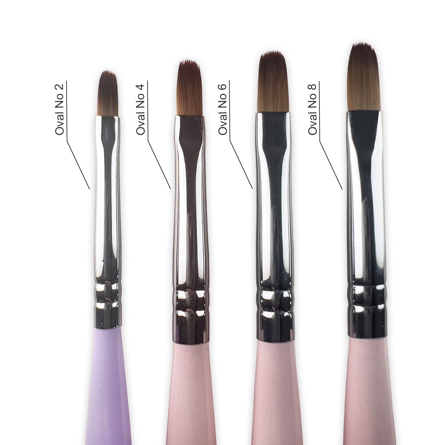 Oval gel brush no. 2