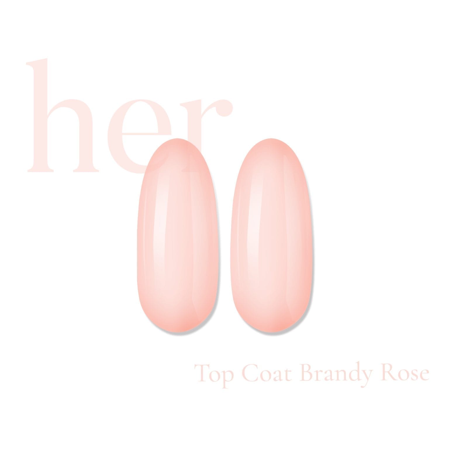 Top Coat BRANDY ROSE 12 ml