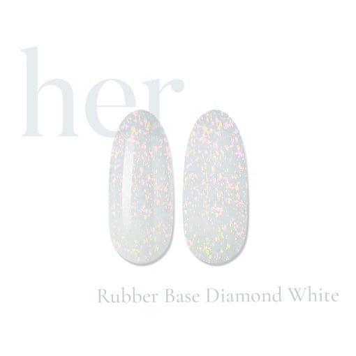 Rubber Base Coat DIAMOND WHITE