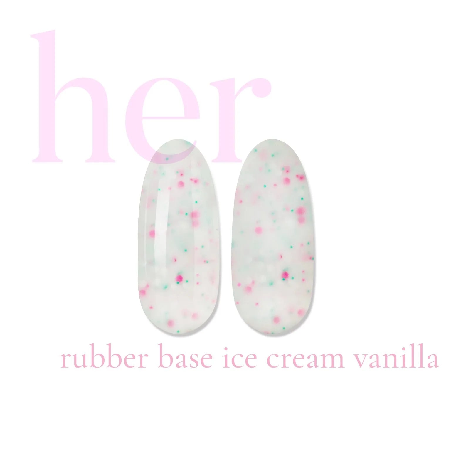 Rubber Base ICE CREAM ICE CREAM VANILLA